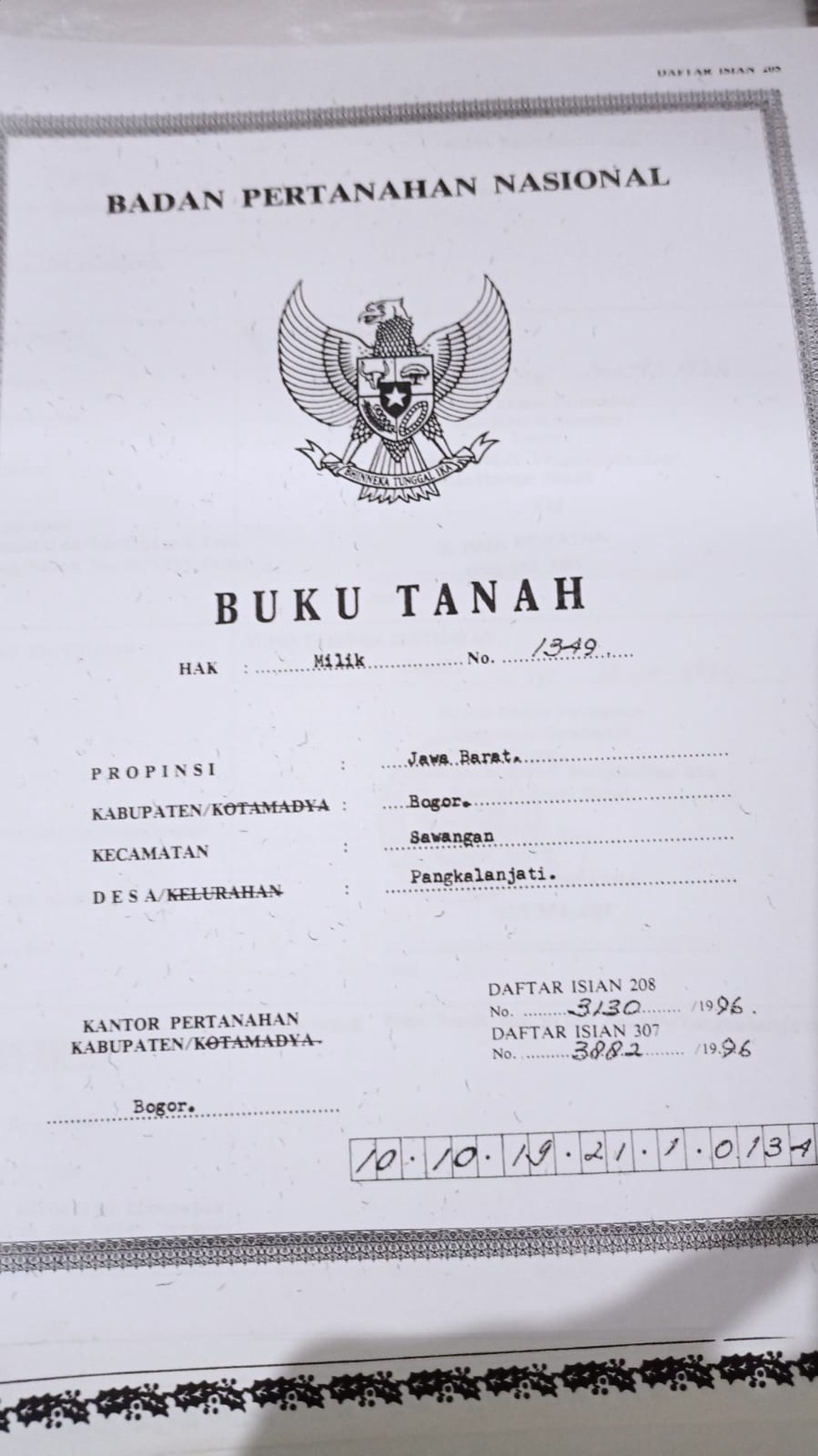 Rumah Lama, jl. Gandul Raya, Cinere, Depok