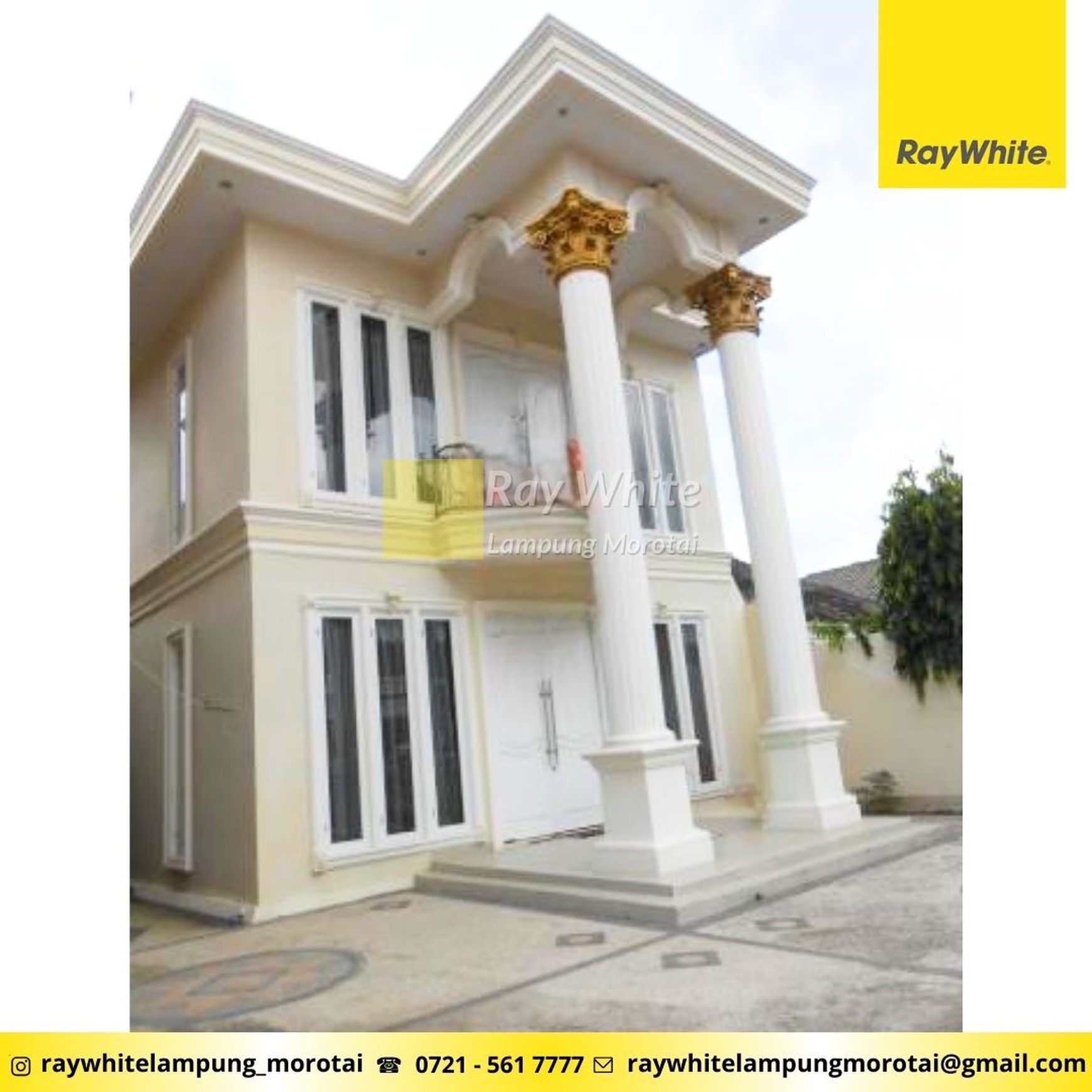 Rumah Mewah Lantai 2 Pusat Kota B. Lampung