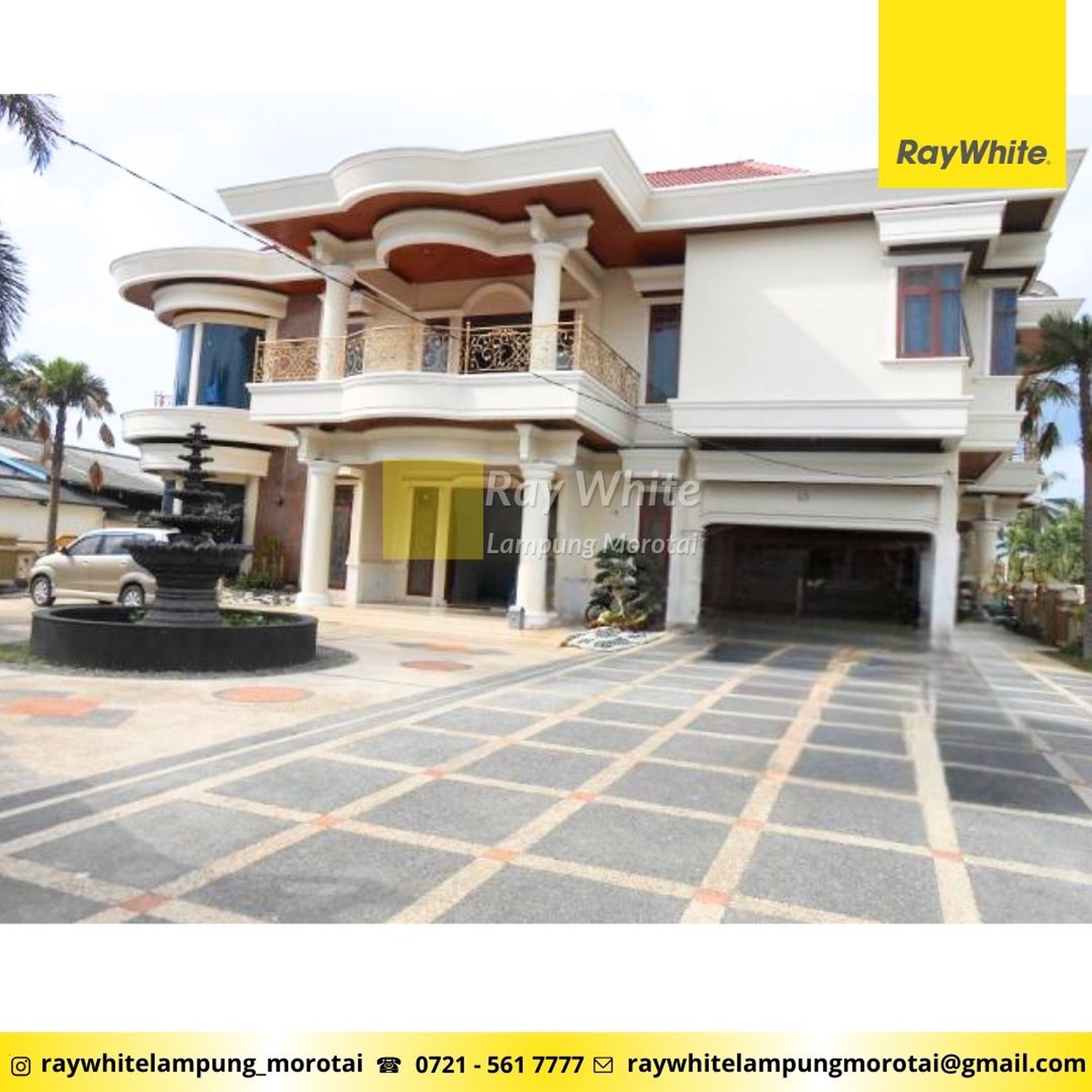 Rumah Mewah Lantai 2 Pusat Kota B. Lampung