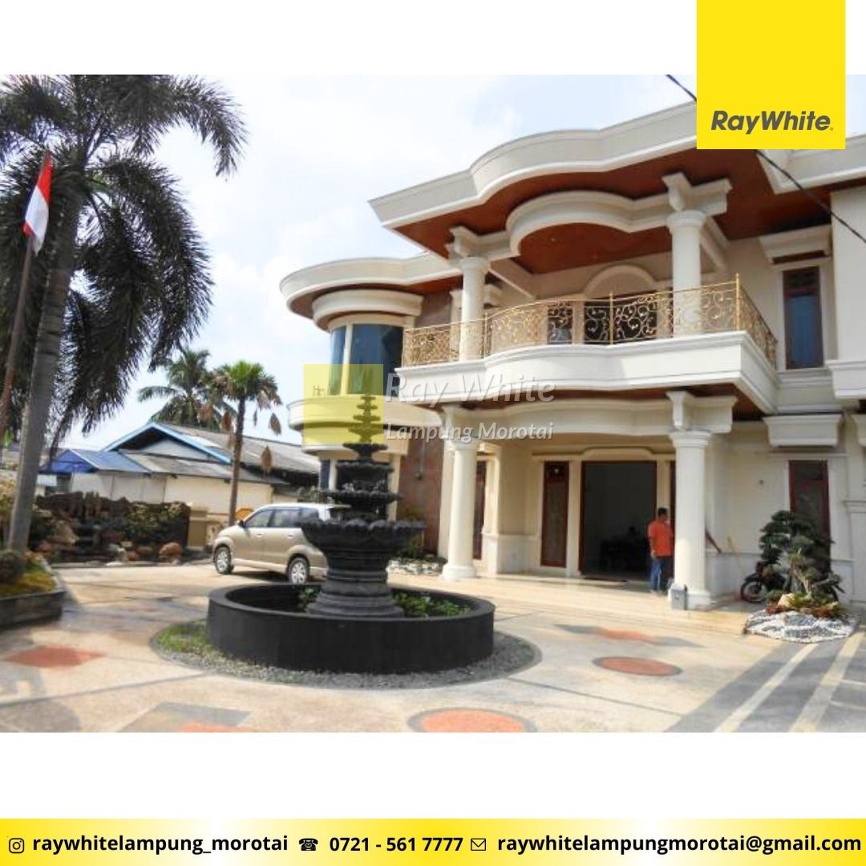 Rumah Mewah Lantai 2 Pusat Kota B. Lampung
