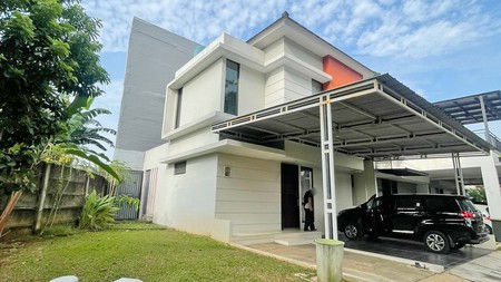 Rumah Hook di Linea Residence Graha Raya Bintaro