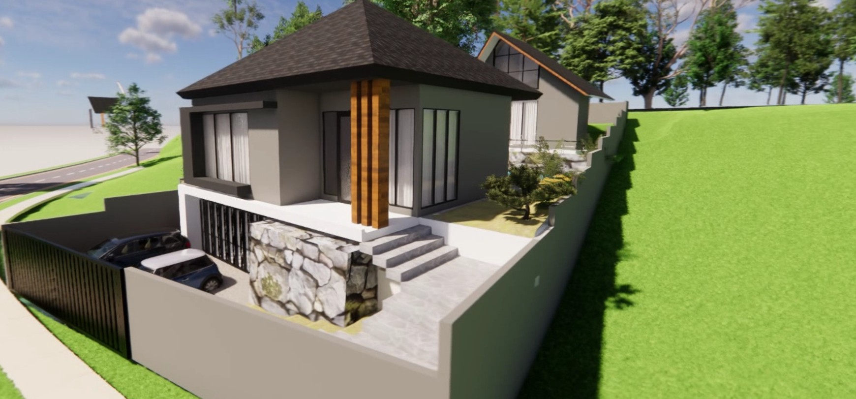 Murah Dijual 437 m2 Private Pool Rumah Villa The Taman Dayu Pandaan Jatim - New Baru Modern Ada Kolam Renang Pribadi Dekat Lapangan Golf Taman Dayu - Ciputra Golf - Dekat Akses Tol
