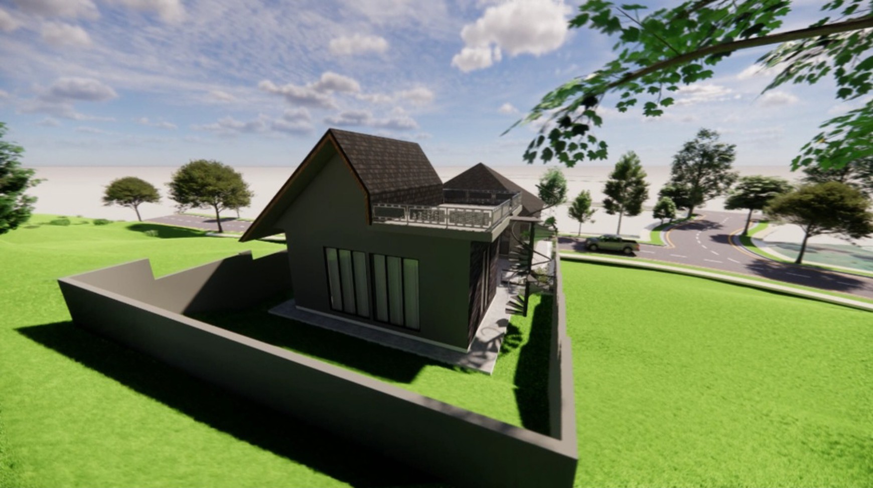Murah Dijual 437 m2 Private Pool Rumah Villa The Taman Dayu Pandaan Jatim - New Baru Modern Ada Kolam Renang Pribadi Dekat Lapangan Golf Taman Dayu - Ciputra Golf - Dekat Akses Tol