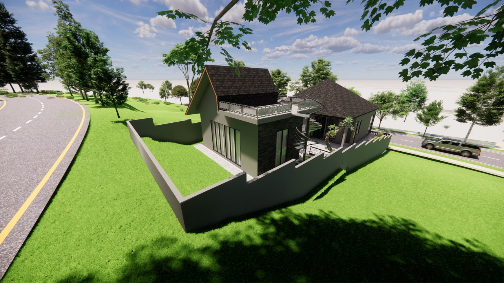 Murah Dijual 437 m2 Private Pool Rumah Villa The Taman Dayu Pandaan Jatim - New Baru Modern Ada Kolam Renang Pribadi Dekat Lapangan Golf Taman Dayu - Ciputra Golf - Dekat Akses Tol