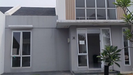 Disewakan rumah di Paramount Petals Cluster Canna - Gading Serpong Tangerang