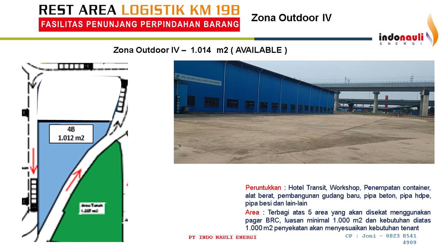 Gudang Outdoor @Rest Area Km.19B, Jakarta-Cikampek