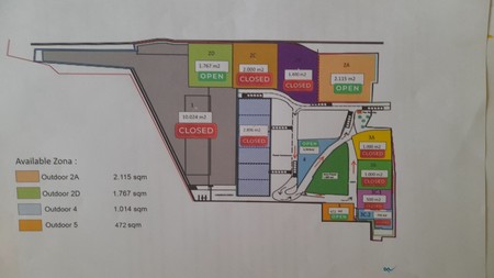 Gudang Outdoor @ Rest Area Km.19B, Toll Jakarta-Cikampek