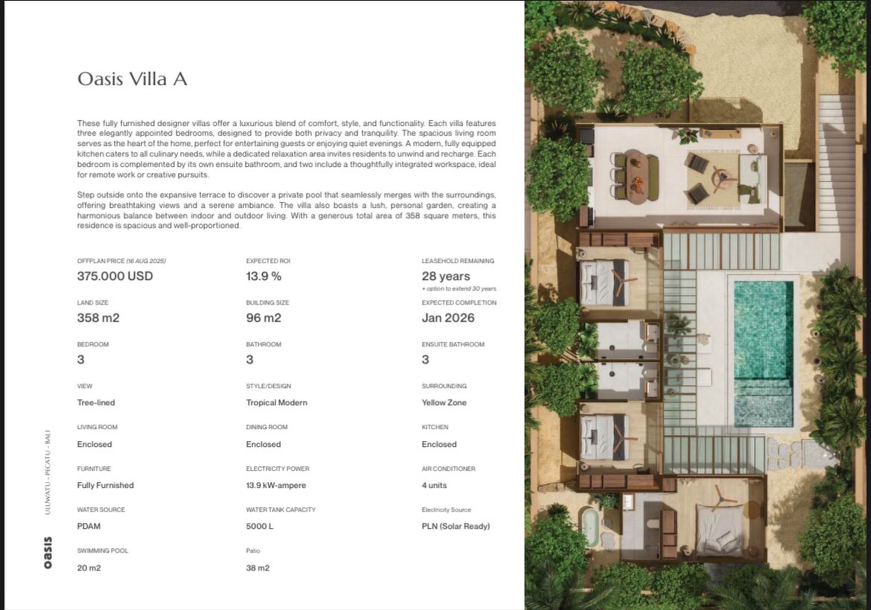 JUAL VILLA BALI ULUWATU LOKASI STRATEGIS