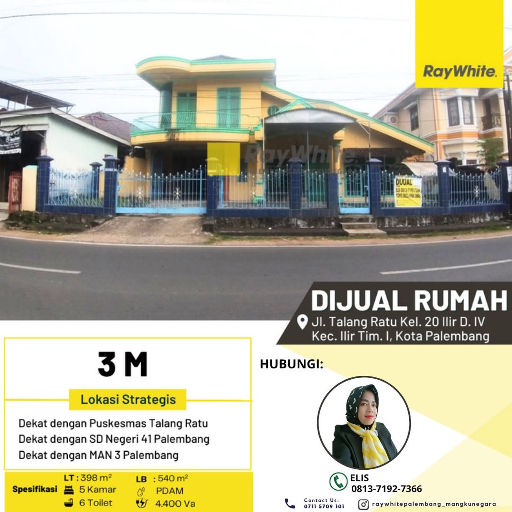 Dijual rumah ditalangratu