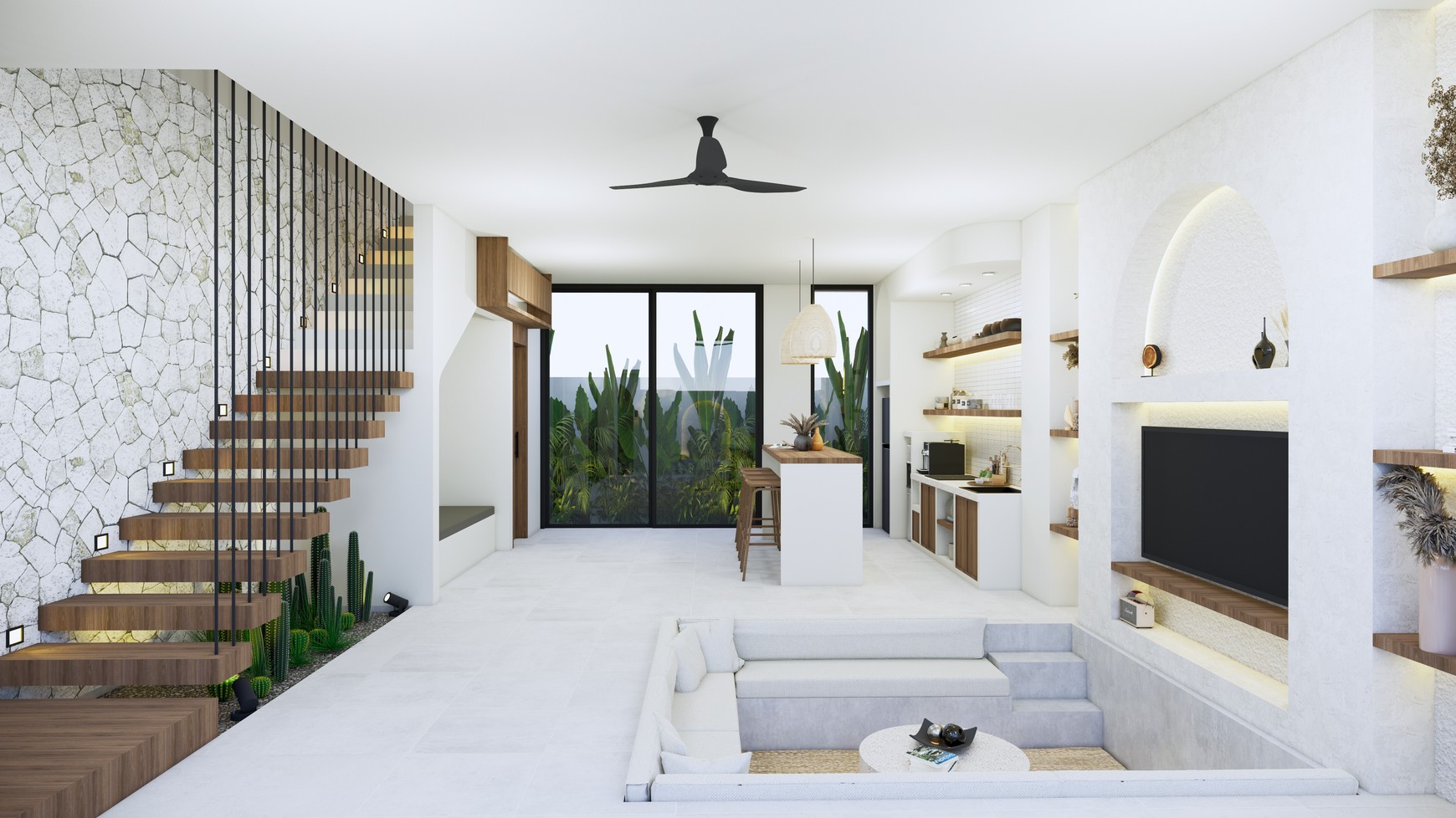 Villa Leasehold 2 Bedrooms in Great Location Bingin Bali