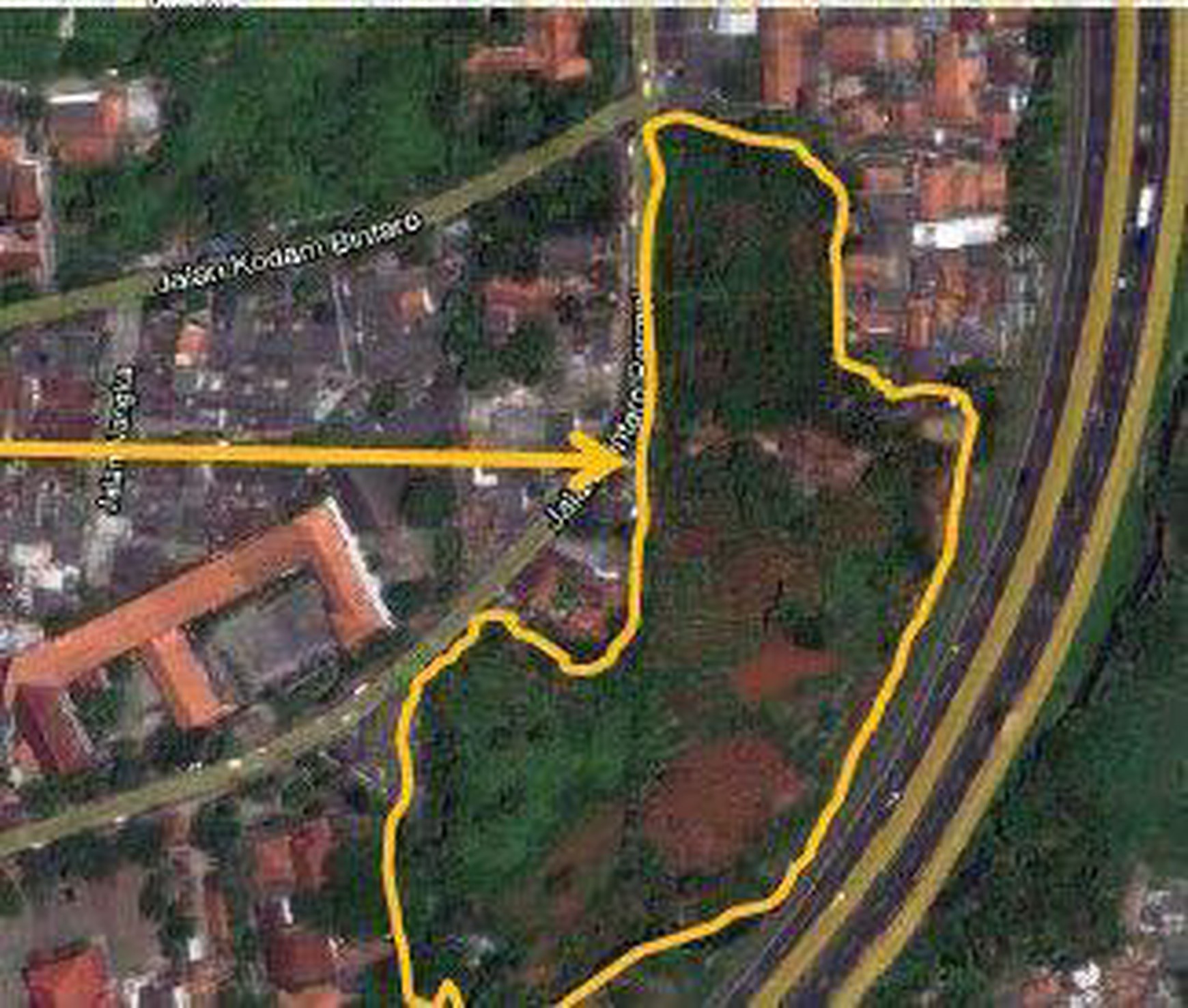 Tanah siap bangun cocok untuk cluster di Kodam Bintaro