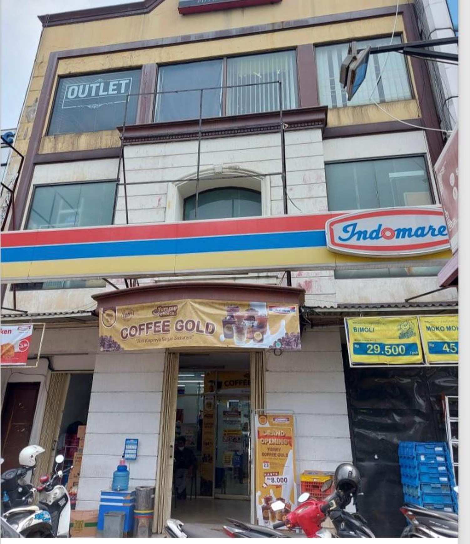 Gedung 4 Lantai Luas 208 m2 di Warung Buncit Akses Bagus