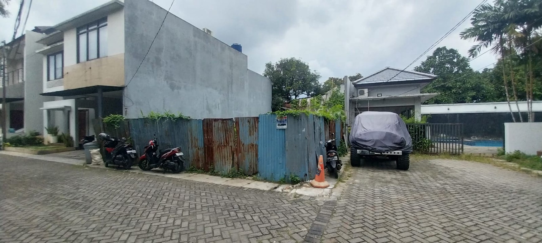 Cipete Cilandak tanah luas 157 dalam komplek belakang highscope