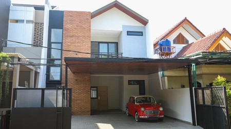 Rumah Baru 2 Lantai Siap Huni di Graha Raya Bintaro 