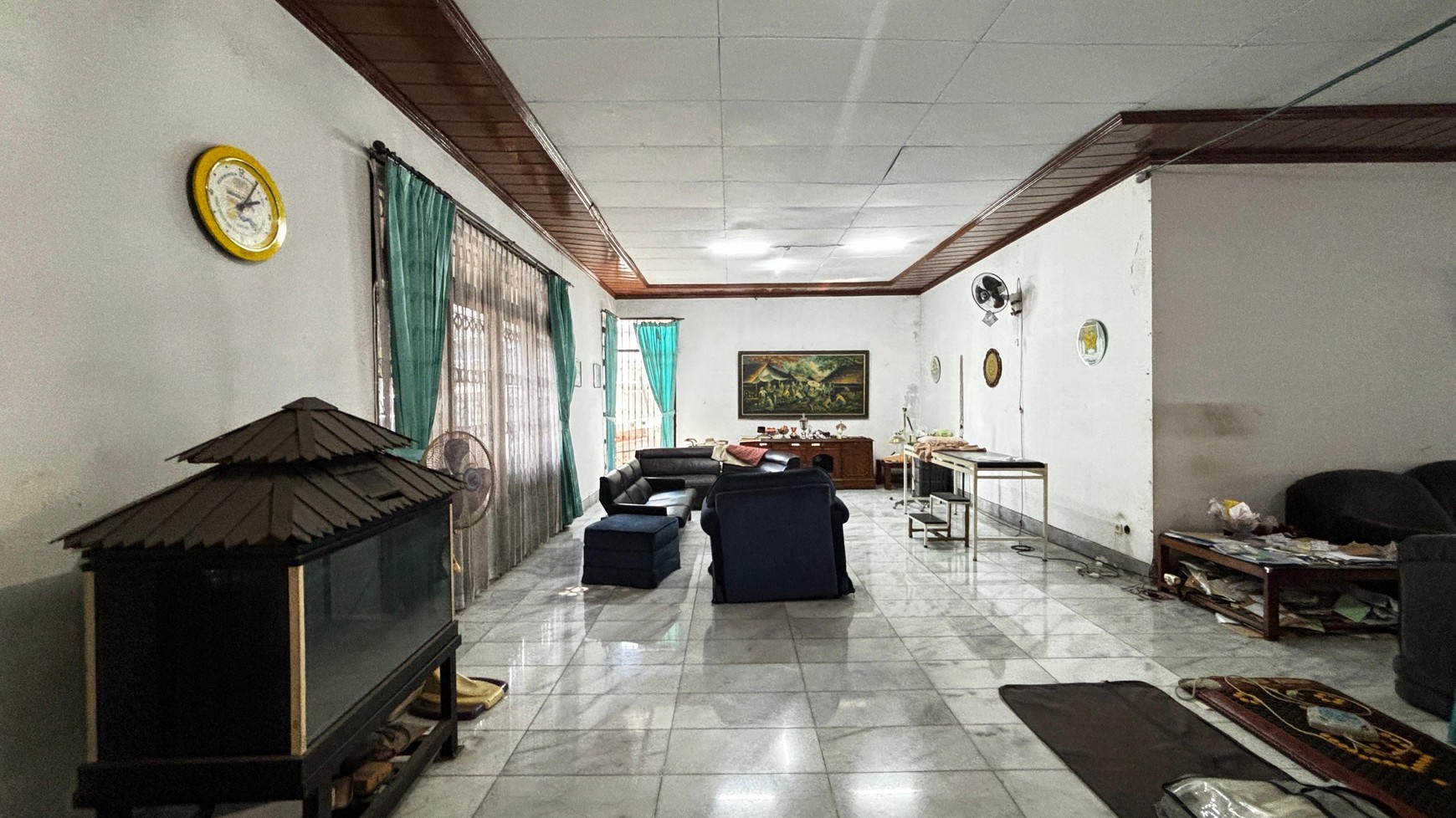 Rumah Besar Lahan 1000 m2 Di Lokasi Komersial Duren Sawit Cocok Untuk Tempat Usaha 10 Menit Ke Tol Becakayu