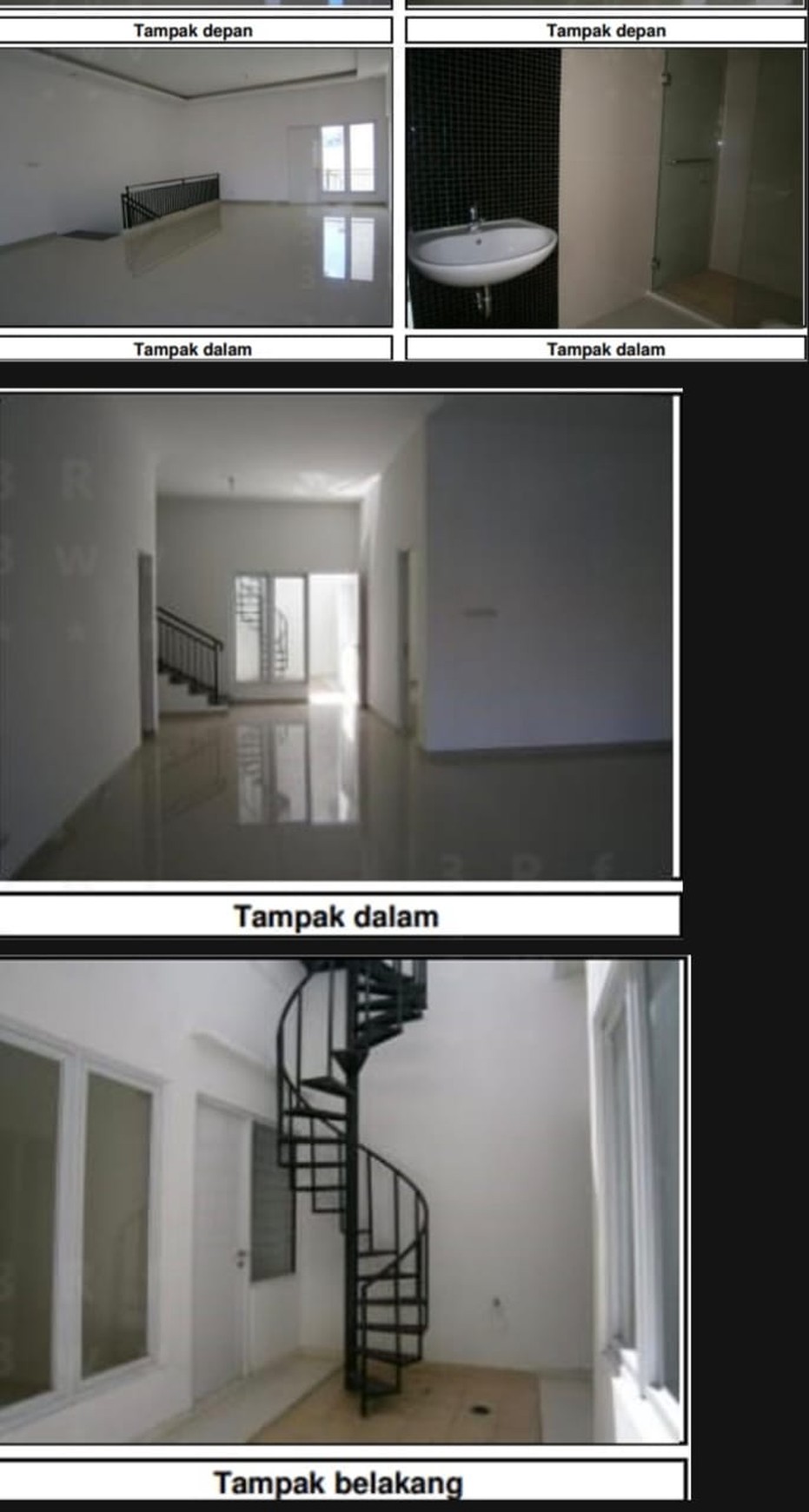 Rumah Hitung Tanah Area Cipete