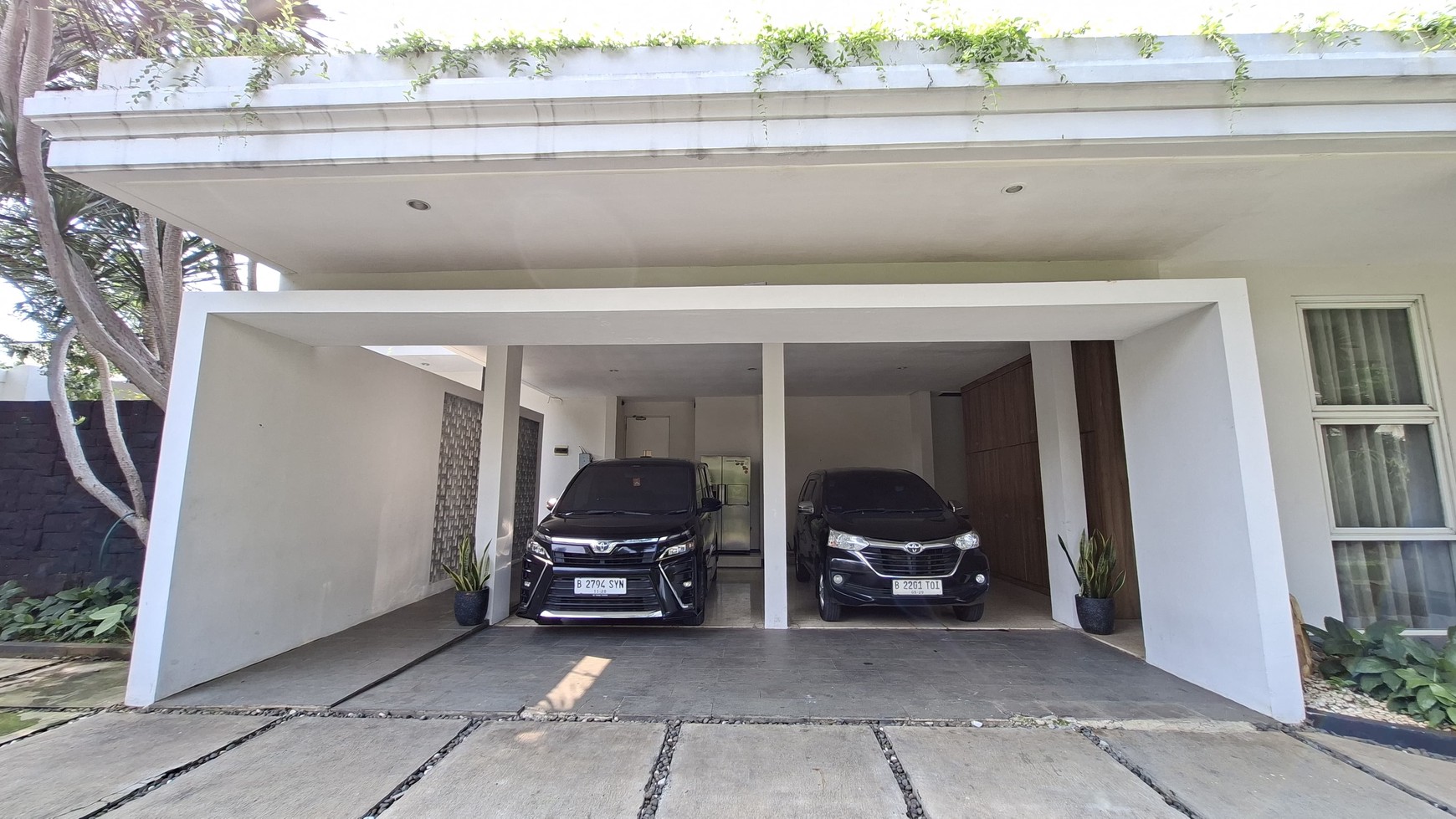 Large Piece Of Land with Modern Tropical House at Jl. Ampera Raya