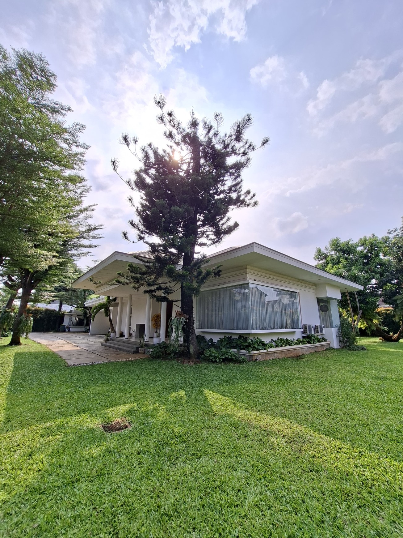 Large Piece Of Land with Modern Tropical House at Jl. Ampera Raya