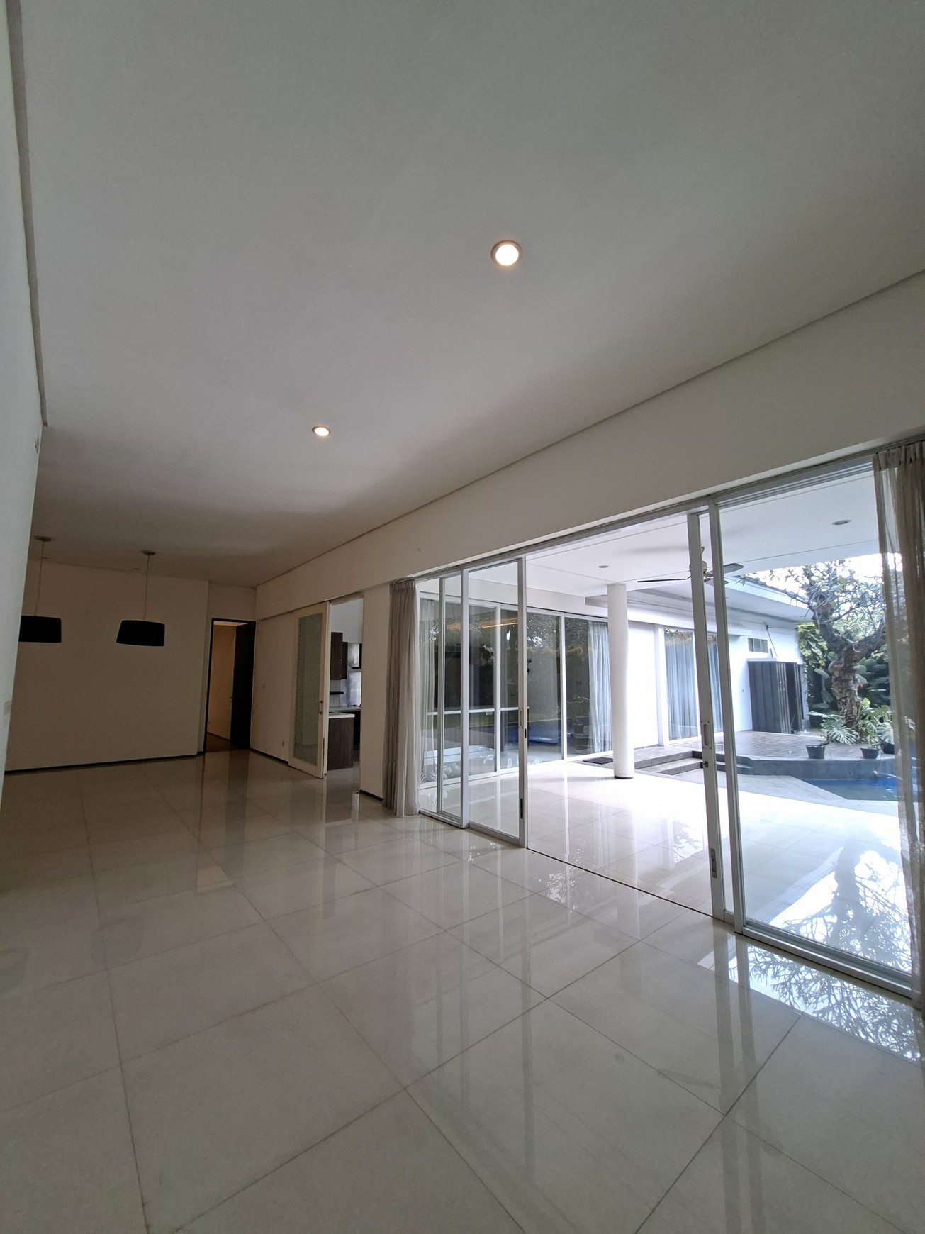 Large Piece Of Land with Modern Tropical House at Jl. Ampera Raya