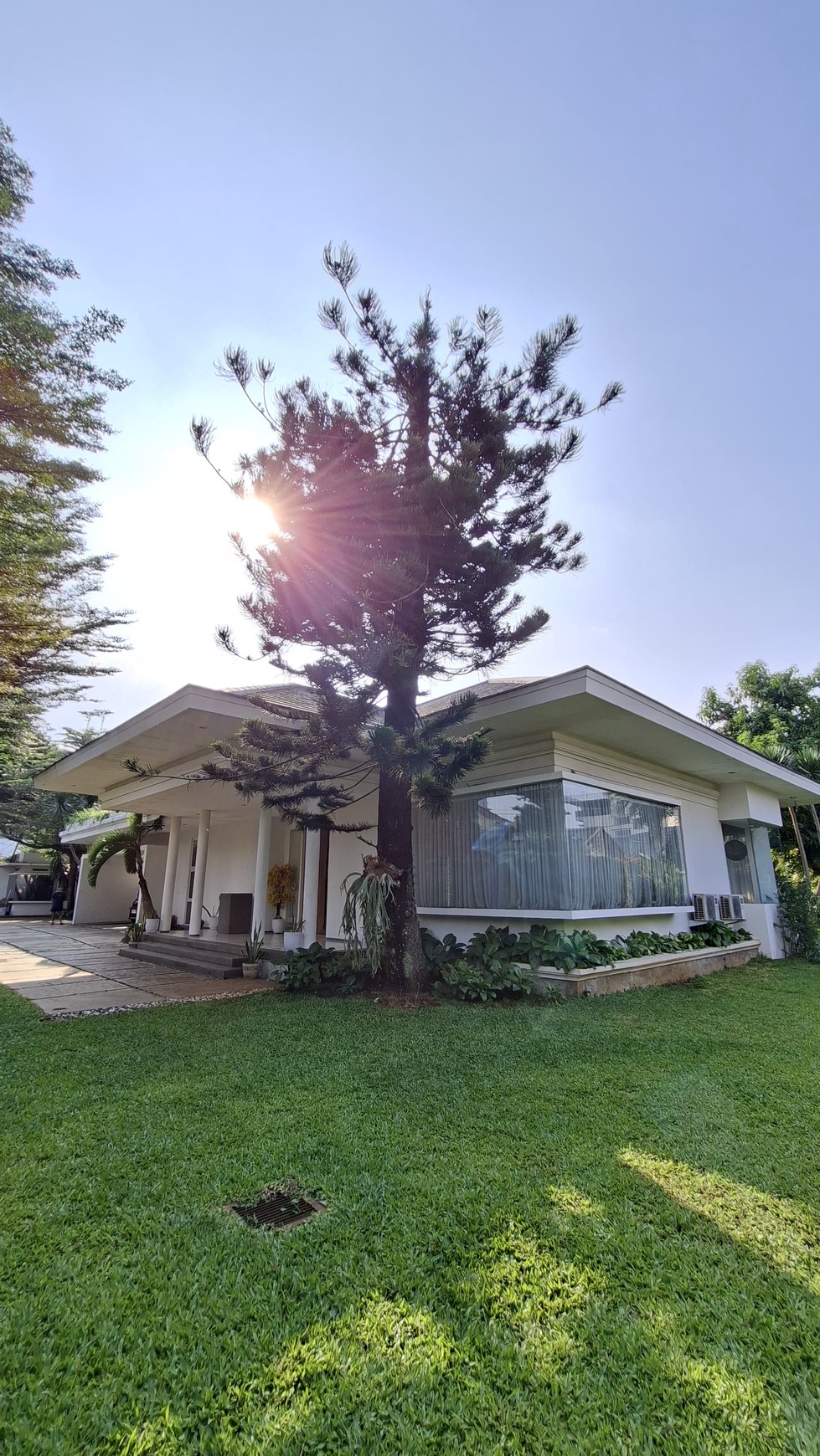 Large Piece Of Land with Modern Tropical House at Jl. Ampera Raya