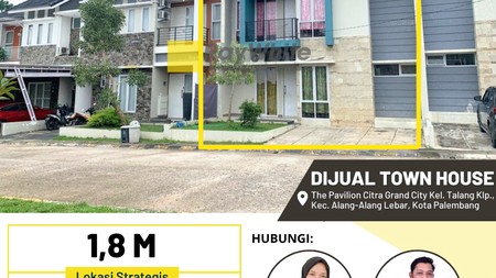 town house mewah palembang