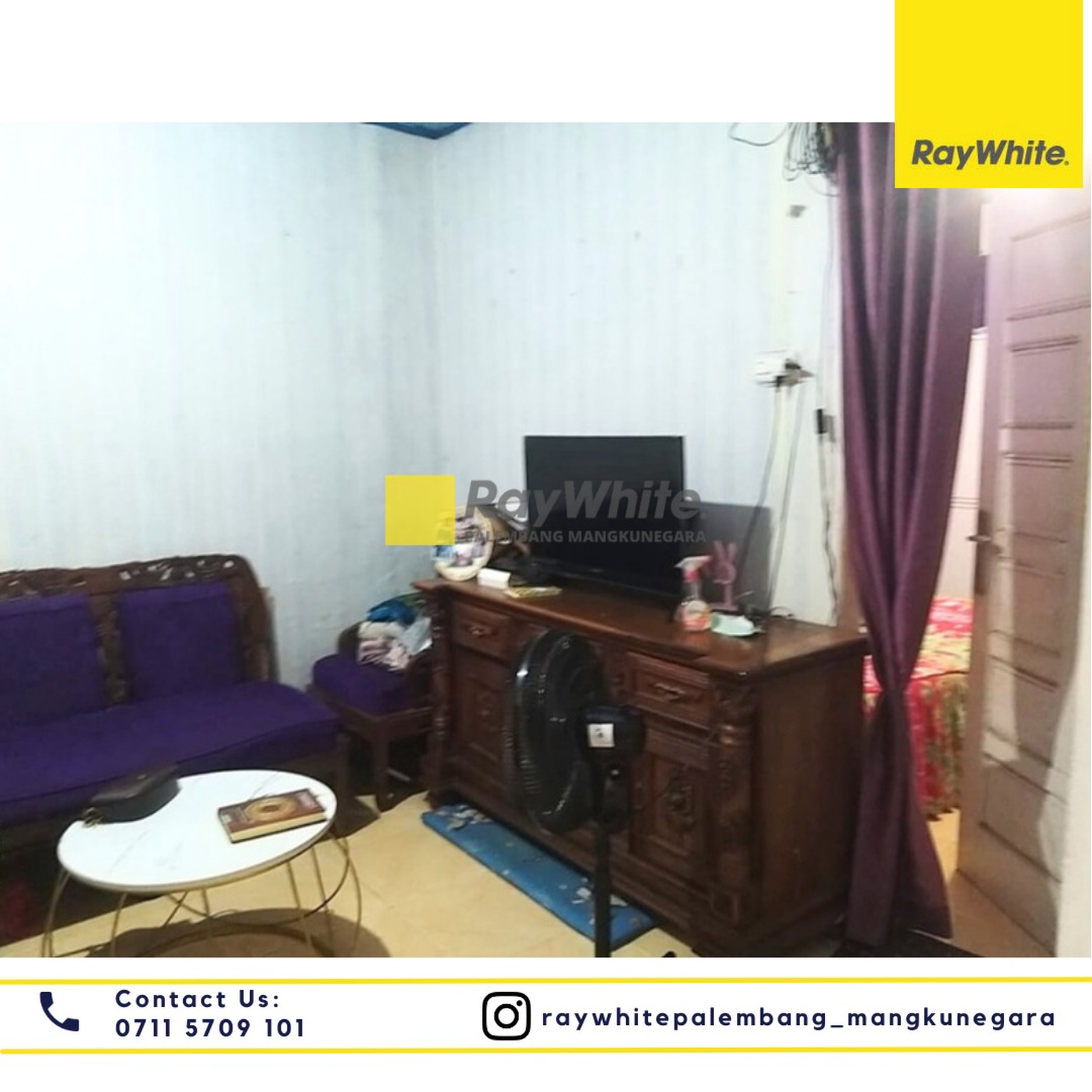 Dijual Rumah di Jl. Sukabangun II Soak Simpur Lr. Kaur Kel. Sukajaya, Kec. Sukarami, Kota Palembang