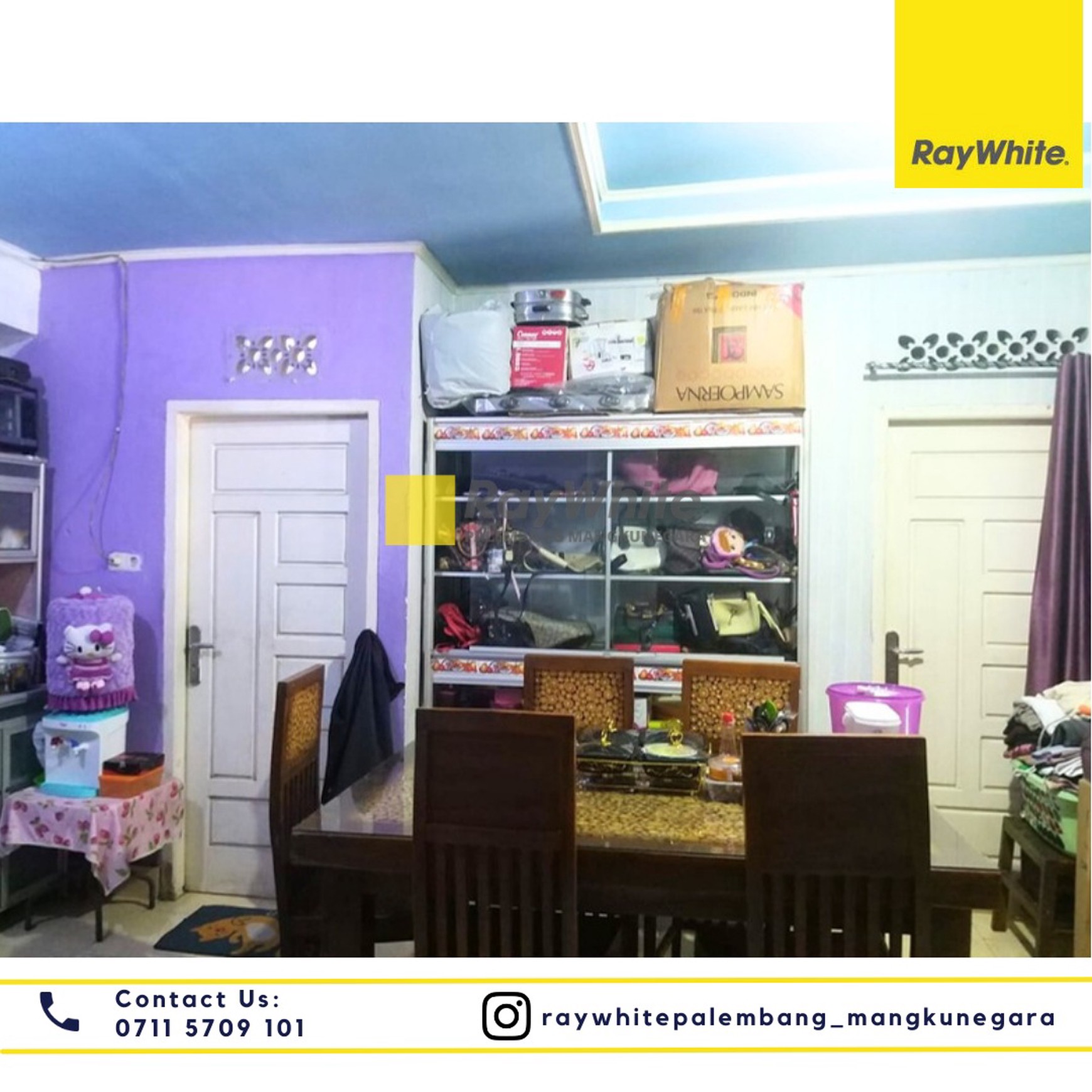 Dijual Rumah di Jl. Sukabangun II Soak Simpur Lr. Kaur Kel. Sukajaya, Kec. Sukarami, Kota Palembang