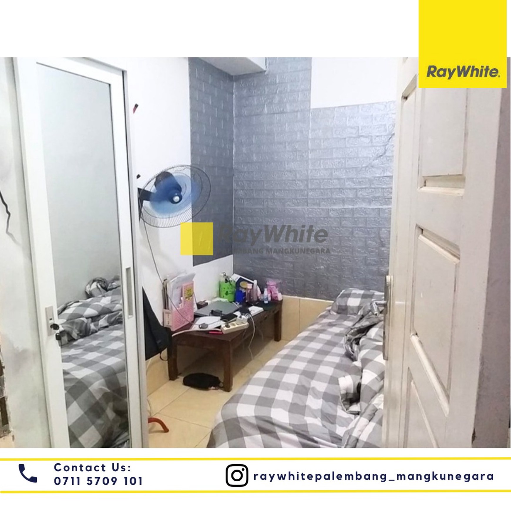 Dijual Rumah di Jl. Sukabangun II Soak Simpur Lr. Kaur Kel. Sukajaya, Kec. Sukarami, Kota Palembang