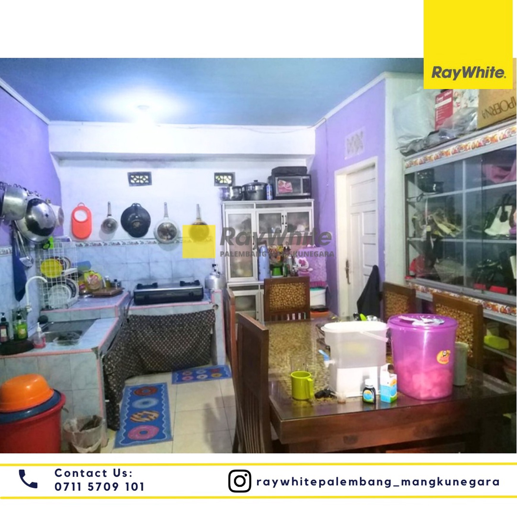 Dijual Rumah di Jl. Sukabangun II Soak Simpur Lr. Kaur Kel. Sukajaya, Kec. Sukarami, Kota Palembang