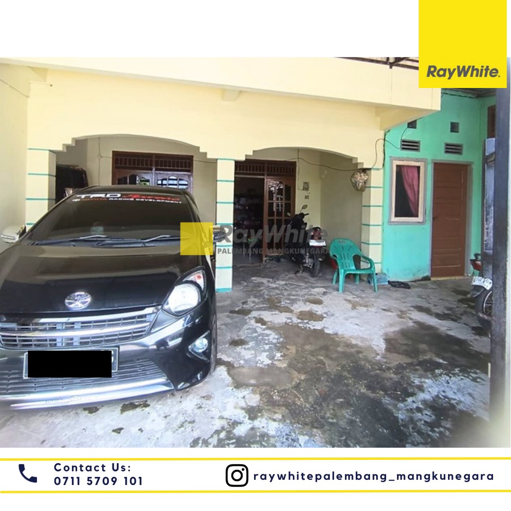 FOR SALE / Dijual Rumah di Jl. May Zen Lr. Harapan Jaya II Kel. Sei Selayur, Kec. Kalidoni, Kota Palembang