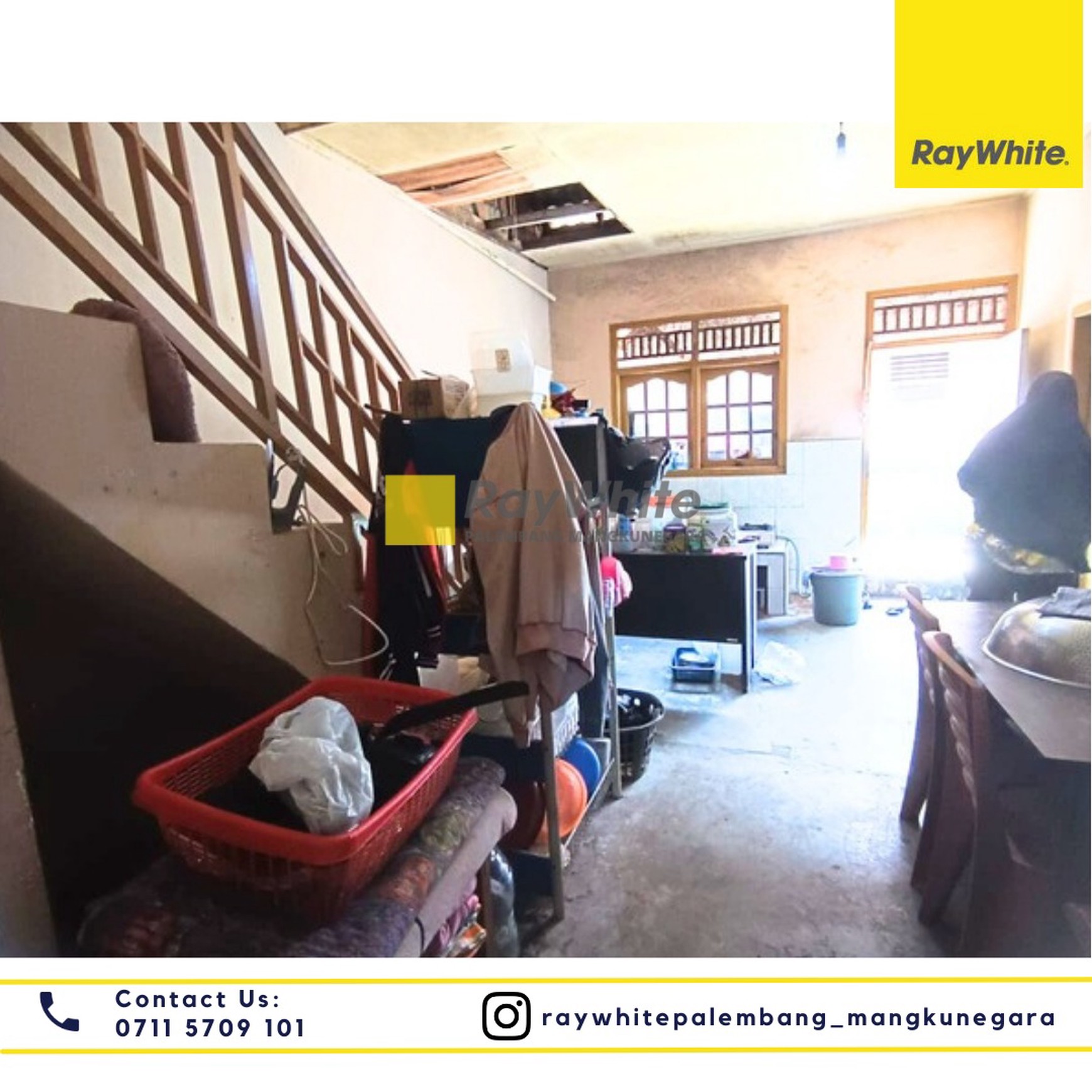 FOR SALE / Dijual Rumah di Jl. May Zen Lr. Harapan Jaya II Kel. Sei Selayur, Kec. Kalidoni, Kota Palembang