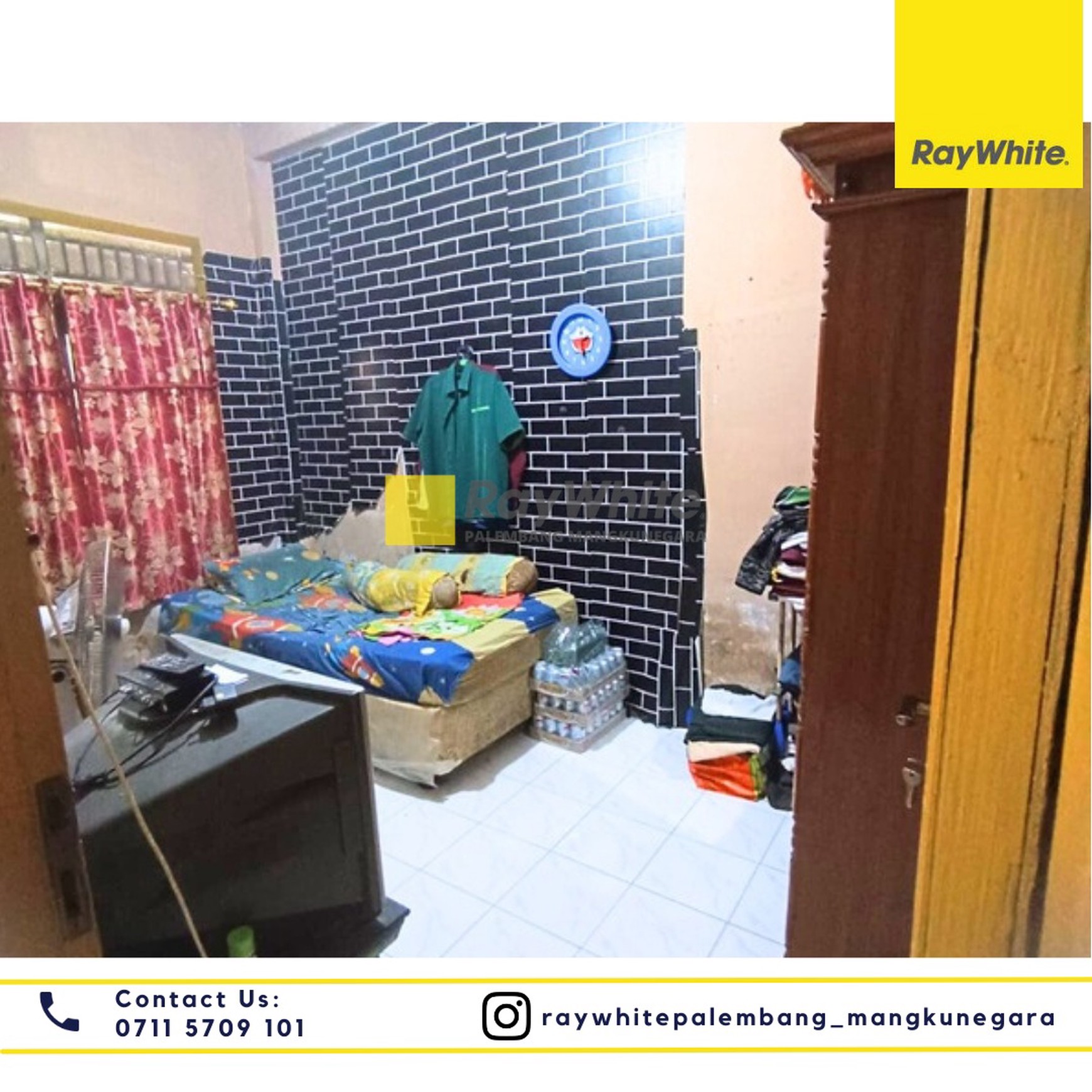 FOR SALE / Dijual Rumah di Jl. May Zen Lr. Harapan Jaya II Kel. Sei Selayur, Kec. Kalidoni, Kota Palembang