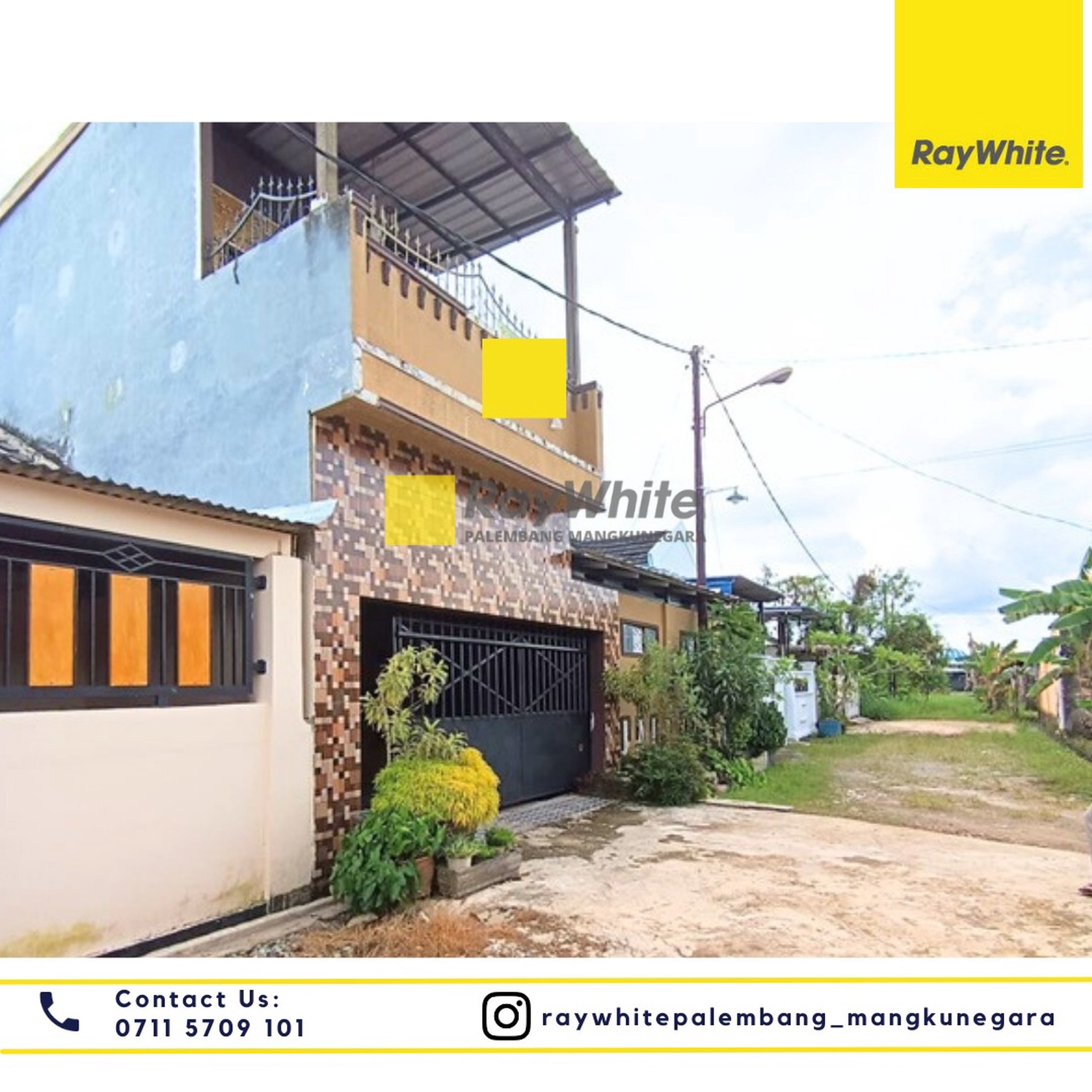 Dijual Rumah di Jl. Taqwa Mata Merah Lr. Purwo Kel. Sei Selincah Kec. Kalidoni, Kota Palembang