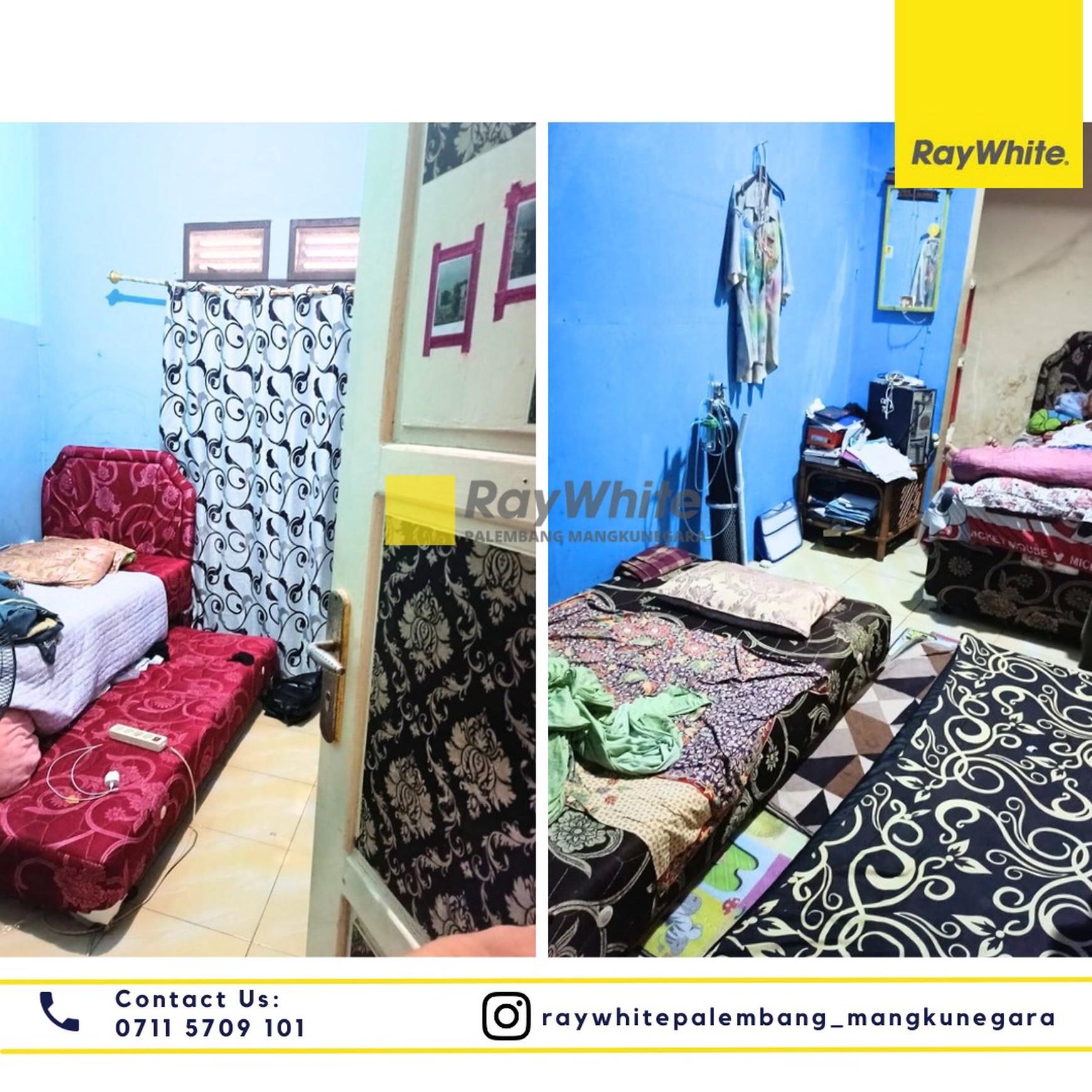 Dijual Rumah di Jl. Taqwa Mata Merah Lr. Padat Karya Kel. Sei Selincah, Kec. Kalidoni, Kota Palembang