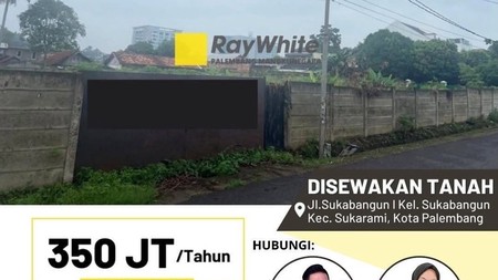 TANAH SEWA MURAH MERIAH PALEMBANG 