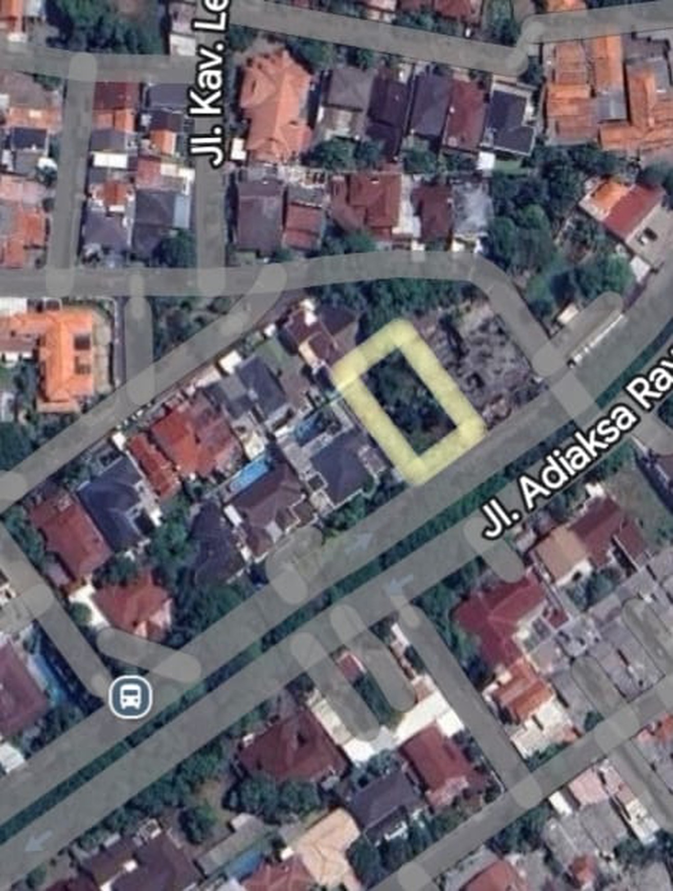 Kavling Tanah Jalan Adhyaksa Lokasi Prime Area Lebak Bulus