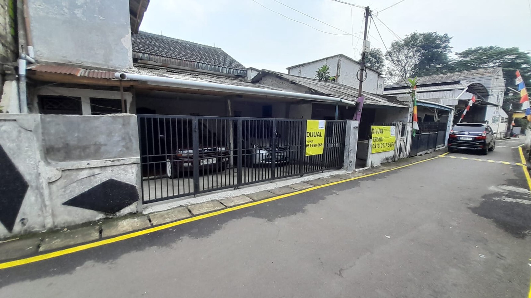 Rumah hitung tanah di daerah dekat Terminal Jatijajar Bogor