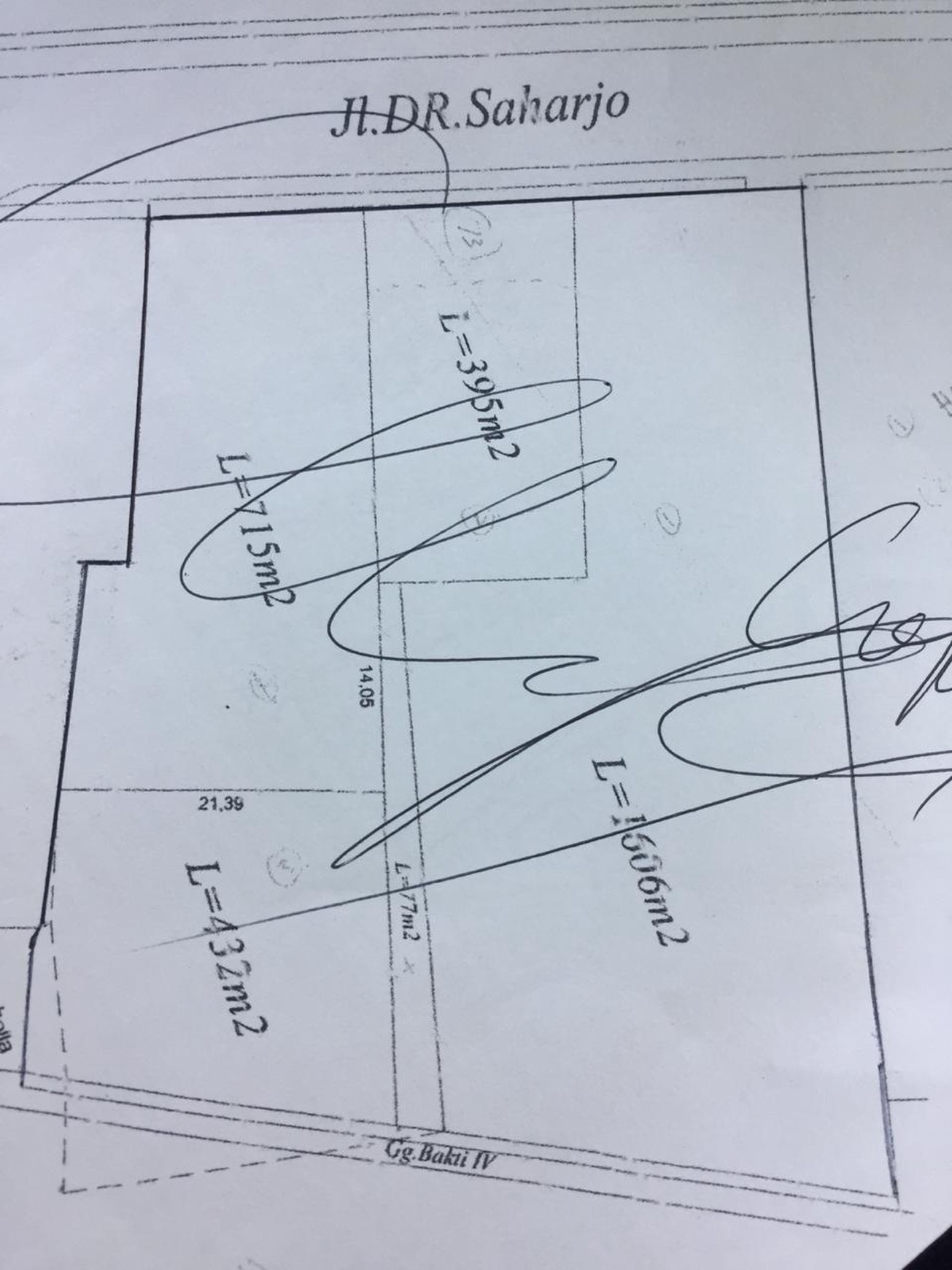 Dijual Tanah Komersial Sangat Strategis lokasi di Kawasan Setiabudi, Jakarta Selatan