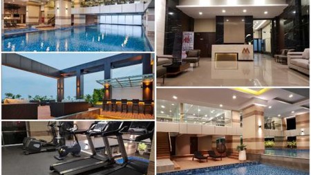 DI SEWA 3 BR MAQNA RESIDENCE HADAP TIMUR BERSIH, MODERN DAN SIAP DI HUNI