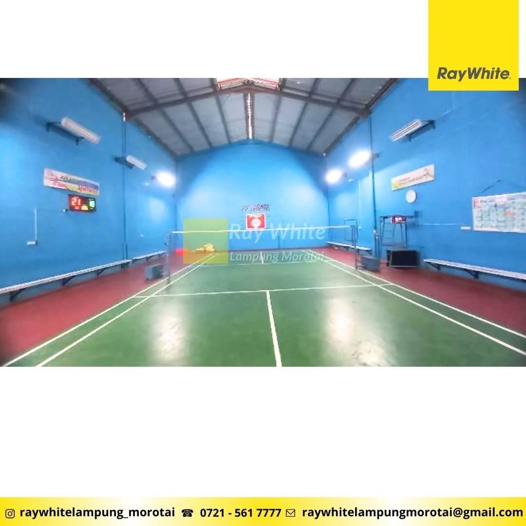 DIJUAL GEDUNG BULUTANGKIS DI TANJUNG KARANG BARAT