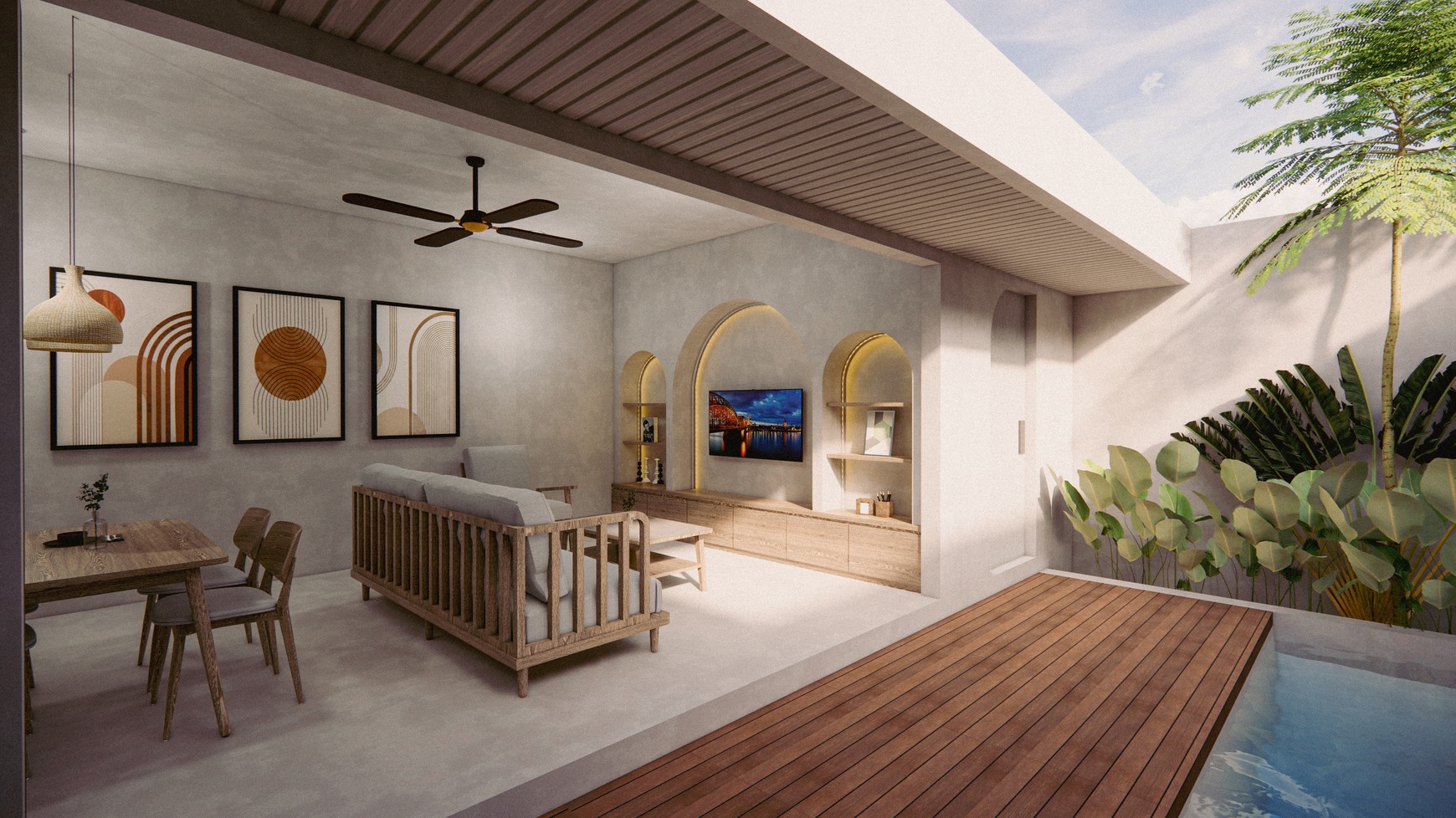 Villa Freehold 2 Bedrooms In Jimbaran Bali