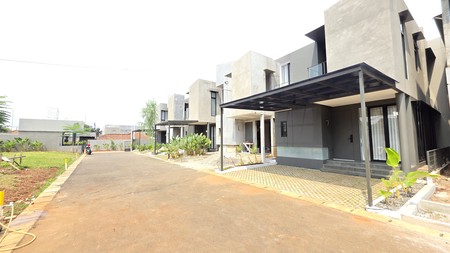 Rumah Cluster Baru Lokasi Strategis dkt Pintu Tol Pamulang di Jl RE Martadinata, Ciputat, Tangerang Selatan 