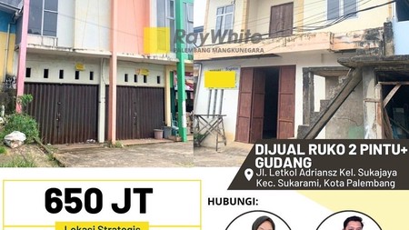 RUKO + GUDANG PALEMBANG 