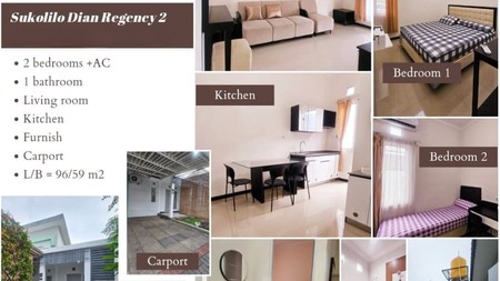 Dijual Rumah Sukolilo Dian Regency 2