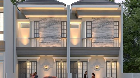 Dijual Rumah 2 Lantai Modern di Taman Pondok Indah Wiyung, Surabaya Barat | SHM & Strategis