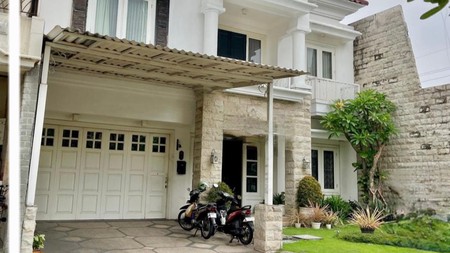 Dijual Rumah Jemursari Regency - Prapen Indah - Tenggilis Mejoyo - Surabaya - Full Furnished - Dekat Ubaya, Uk Petra - Shm - Garasi Carport 4 Mobil