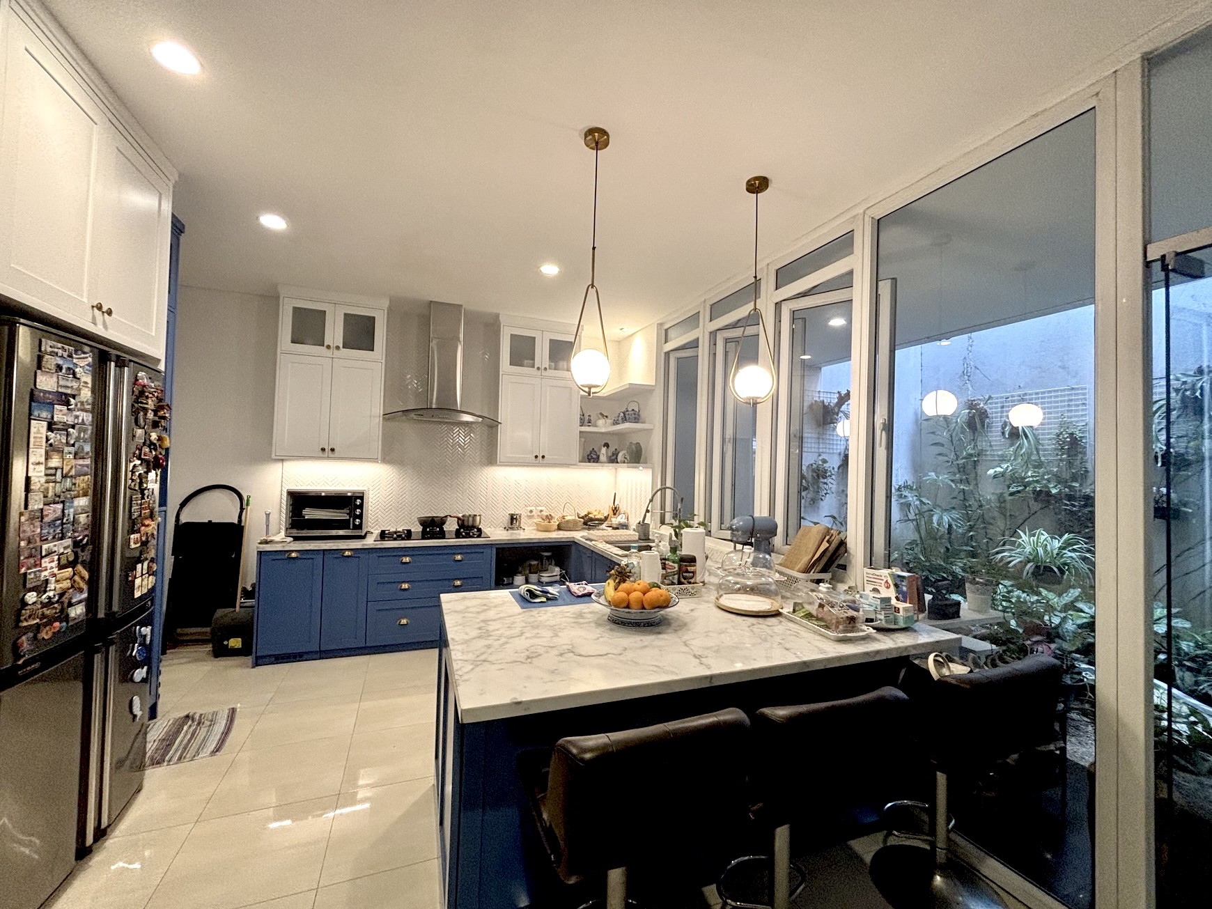 Rumah Luxury di Hoek Siap Huni Semi Fuenished Di Cluster Unity Land Raffles Hills Cibubur