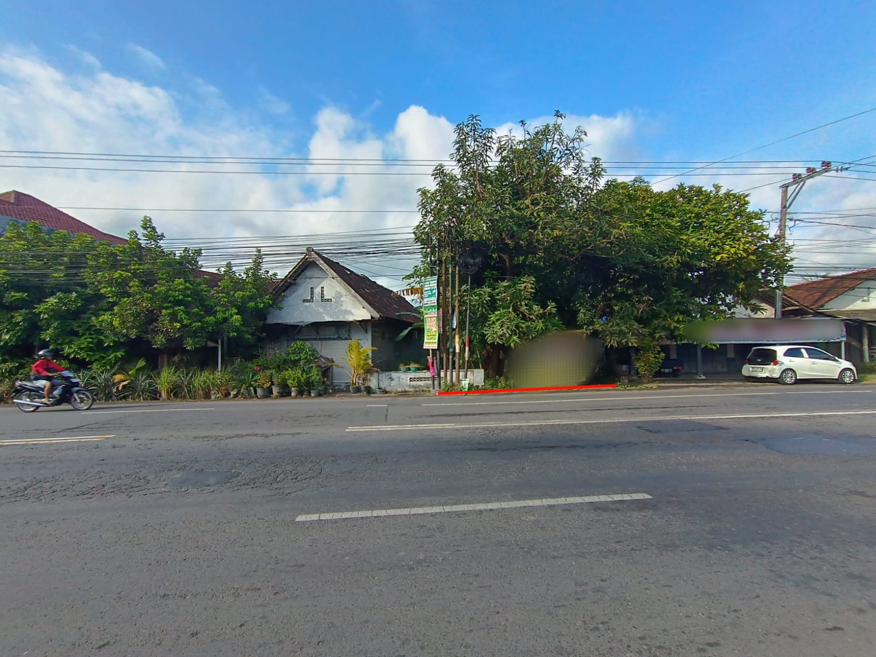 Tanah 288 Meter persegi Lokasi Strategis Dijalan Panembahan Senopati Gilangharjo Pandak Bantul