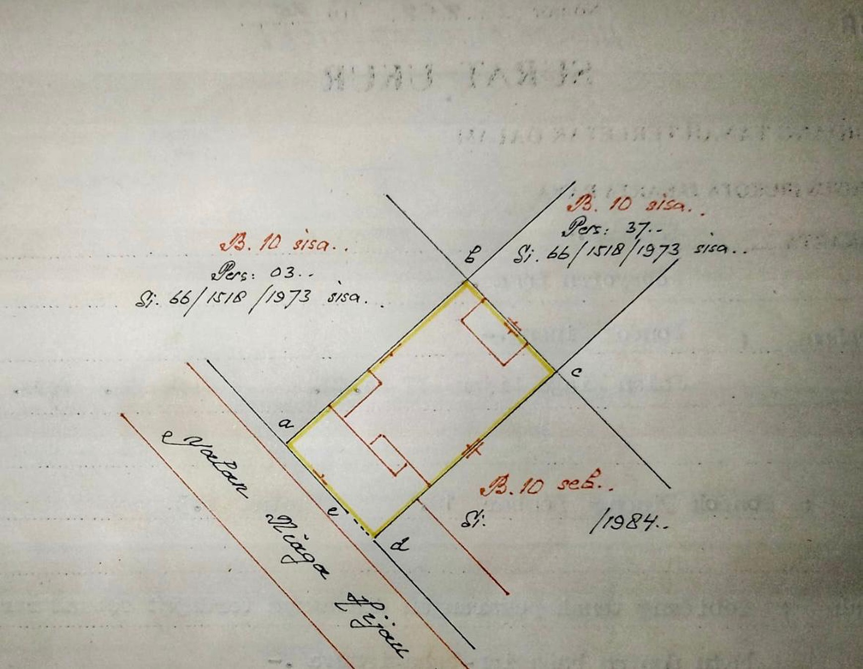 Rumah Hitung Tanah dengan Lokasi Strategis @Kebayoran Lama