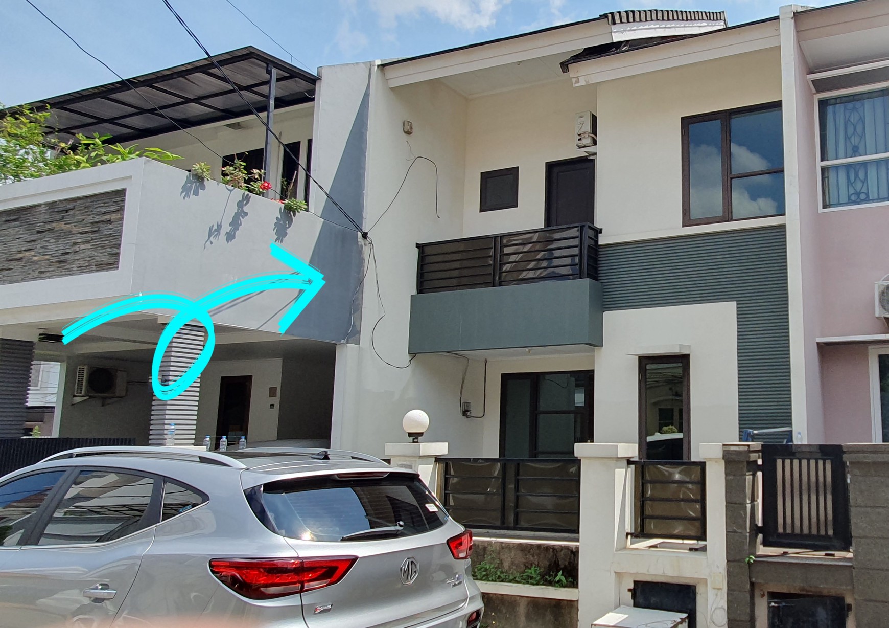 Rumah Gading Arcadia lebar 6, modern minimalis, fully renovated, di kompleks yang rapih dan tenang di Kelapa Gading